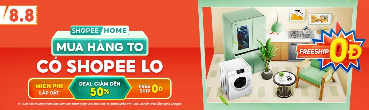 ShopeeMall Home - Mua hàng to có ShopeeMall lo, freeship 0đ